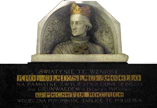 Popiersie króla Władysława Jagiełły 